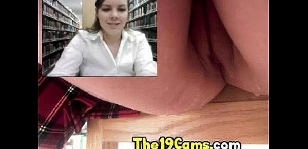  Horny cousin on hidden cam
